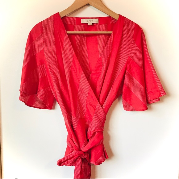 Loft wrap top - Picture 2 of 4